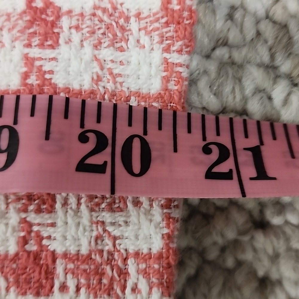 ZARA Houndstooth Tweed Crop Blazer - Picture 13 of 17